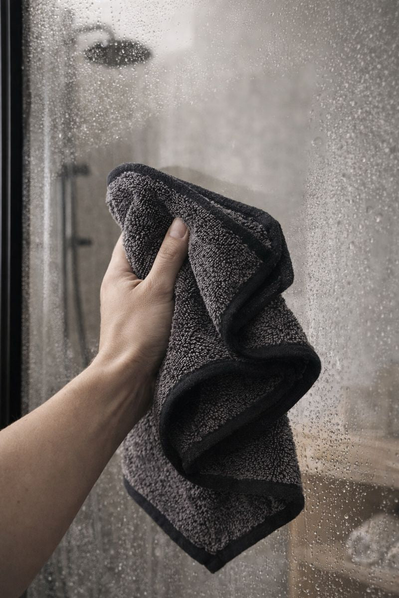 Droogdoek set microvezel voor badkamer